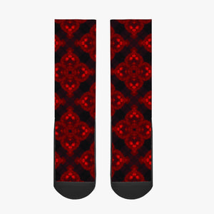 Deep Ruby  Reinforced Sports Socks