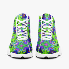 Load image into Gallery viewer, Abducted High-Top Leather Basketball Sneakers - White