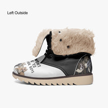 Load image into Gallery viewer, My Boys Won&#39;t Hesitate Fur Lining Boots