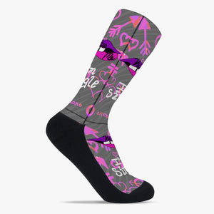 Kiss Me Reinforced Sports Socks