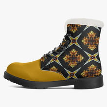 Load image into Gallery viewer, Kings Faux Fur Leather Boots