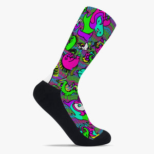 Psycho Unicorn Reinforced Sports Socks