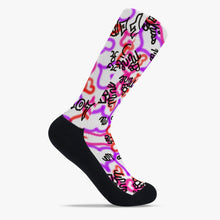 Load image into Gallery viewer, All the Right Words Reinforced Sports Socks