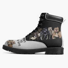 Load image into Gallery viewer, My Boys Won&#39;t Hesitate Casual Leather Boots
