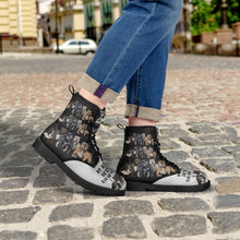 Load image into Gallery viewer, My Boys Won&#39;t Hesitate Trendy Leather Boots