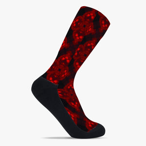 Deep Ruby  Reinforced Sports Socks