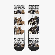 Load image into Gallery viewer, My Boys Reinforced Sports Socks