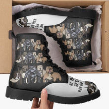 Load image into Gallery viewer, My Boys Won&#39;t Hesitate Trendy Leather Boots