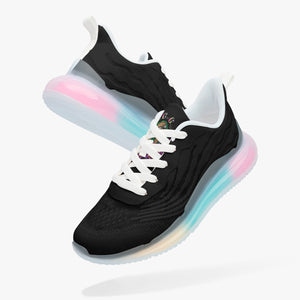 Black Air Cushion Sneakers