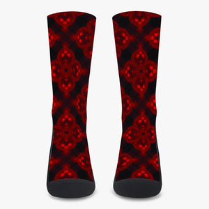 Deep Ruby  Reinforced Sports Socks