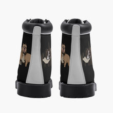 Load image into Gallery viewer, My Boys Won&#39;t Hesitate Casual Leather Boots