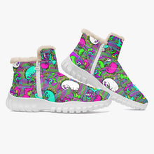 Load image into Gallery viewer, Psycho Unicorn Fur Zipper Up Boots