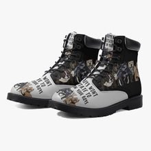 Load image into Gallery viewer, My Boys Won&#39;t Hesitate Casual Leather Boots