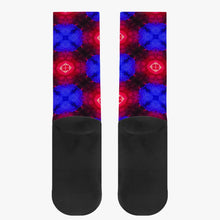 Load image into Gallery viewer, Red Cyborg Reinforced Sports Socks