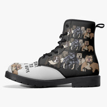 Load image into Gallery viewer, My Boys Won&#39;t Hesitate Trendy Leather Boots
