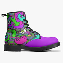 Load image into Gallery viewer, Psycho Unicorn Trendy Leather Boots