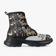 Load image into Gallery viewer, My Boys Won&#39;t Hesitate Chunky Boots