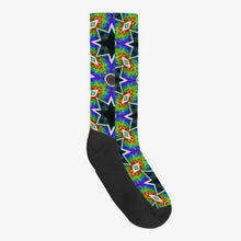 Load image into Gallery viewer, Galactic Star. Reinforced Sports Socks