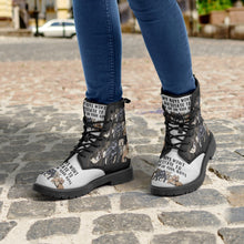 Load image into Gallery viewer, My Boys Won&#39;t Hesitate Trendy Leather Boots