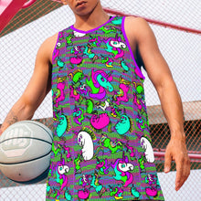 Load image into Gallery viewer, Psycho Unicorn Basketball Jersey