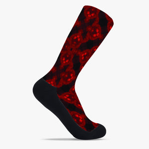 Deep Ruby  Reinforced Sports Socks