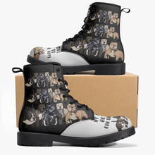 Load image into Gallery viewer, My Boys Won&#39;t Hesitate Trendy Leather Boots