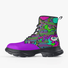 Load image into Gallery viewer, Psycho Unicorn Chunky Boots