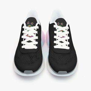 Black Air Cushion Sneakers