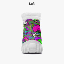 Load image into Gallery viewer, Psycho Unicorn Fur Zipper Up Boots
