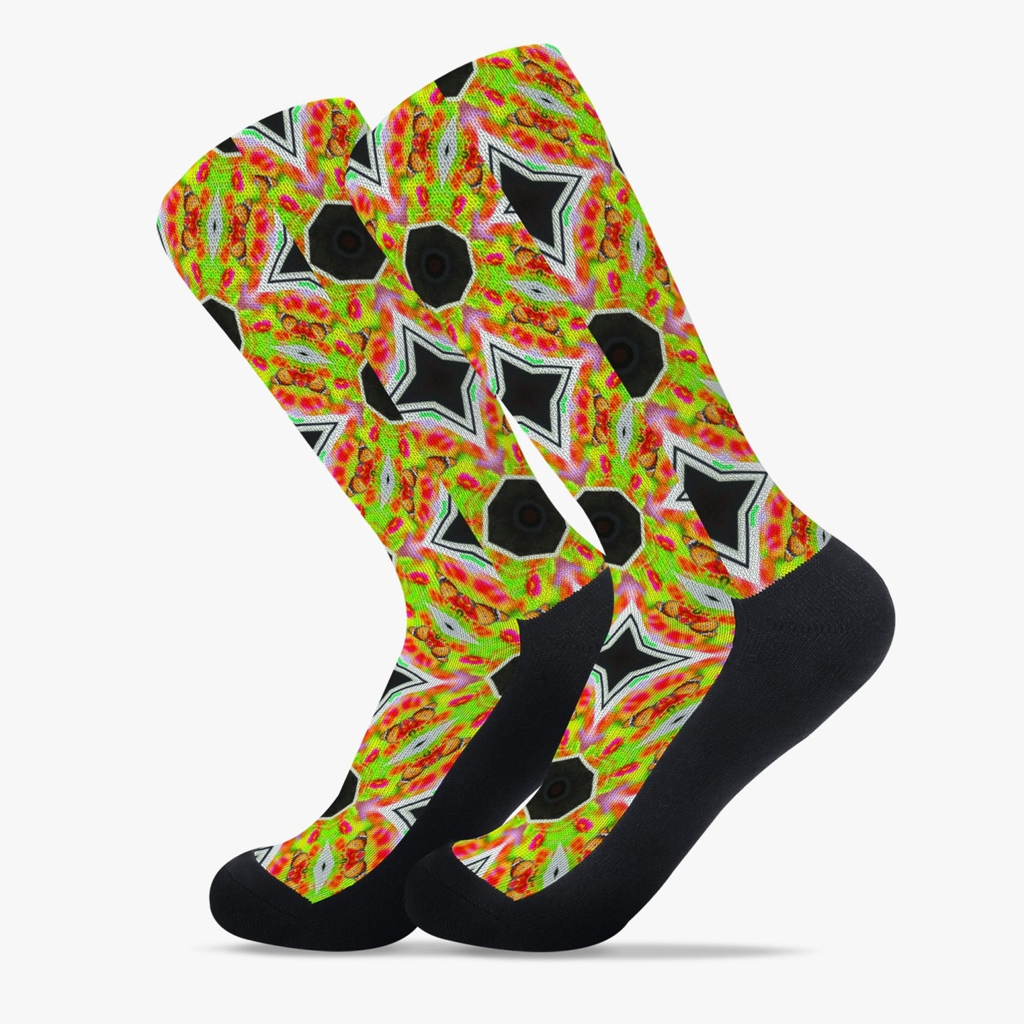 Kaleidoscope Reinforced Sports Socks