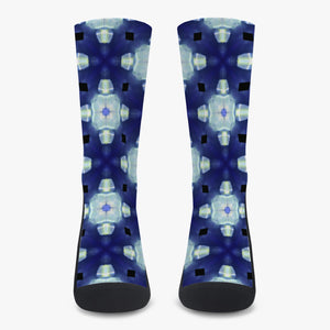 Snow Flake Reinforced Sports Socks