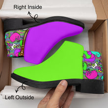 Load image into Gallery viewer, Psycho Unicorn Zipper Boots