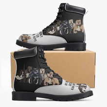 Load image into Gallery viewer, My Boys Won&#39;t Hesitate Casual Leather Boots