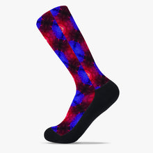 Load image into Gallery viewer, Red Cyborg Reinforced Sports Socks