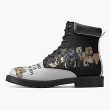 Load image into Gallery viewer, My Boys Won&#39;t Hesitate Casual Leather Boots