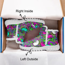 Load image into Gallery viewer, Psycho Unicorn Fur Zipper Up Boots