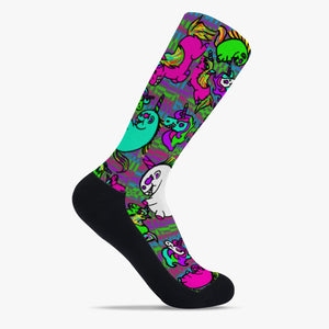 Psycho Unicorn Reinforced Sports Socks