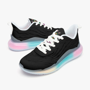 Black Air Cushion Sneakers