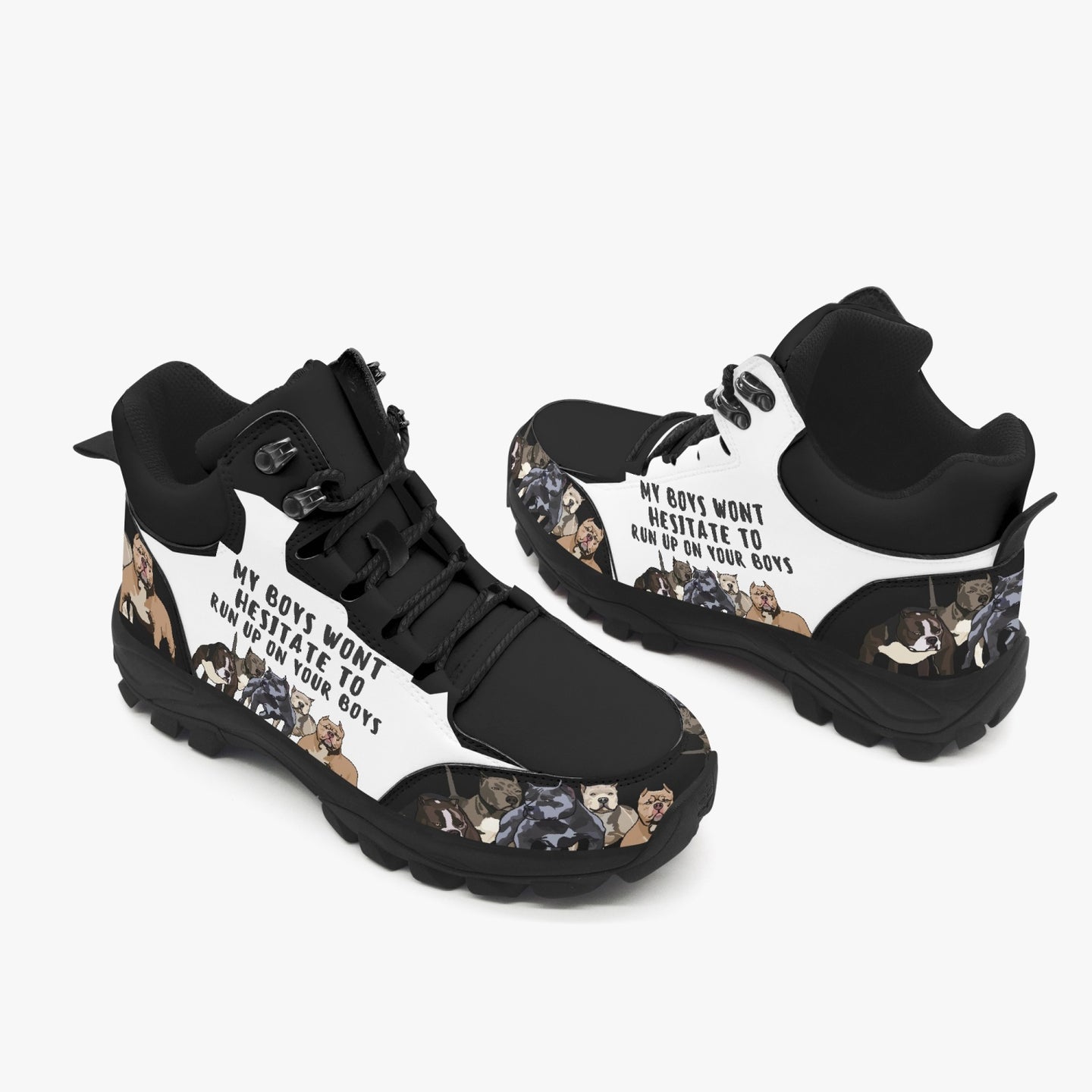 My Boys Won't Hesitate Classic Boots