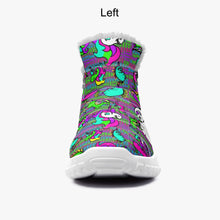 Load image into Gallery viewer, Psycho Unicorn Fur Zipper Up Boots