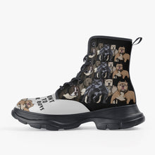 Load image into Gallery viewer, My Boys Won&#39;t Hesitate Chunky Boots