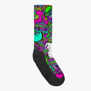 Psycho Unicorn Reinforced Sports Socks