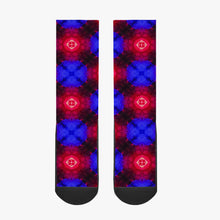 Load image into Gallery viewer, Red Cyborg Reinforced Sports Socks