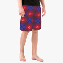 Load image into Gallery viewer, Red Cyborg Men’s Board Shorts