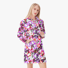 Load image into Gallery viewer, All the Right Words Hoodie Dress