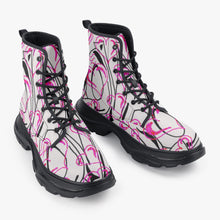 Load image into Gallery viewer, Love Casual Leather Chunky Boots