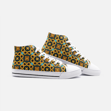 Load image into Gallery viewer, Dancing in the Sun Unisex High Top Canvas Shoes