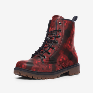 Deep Ruby Casual Leather Lightweight boots MT