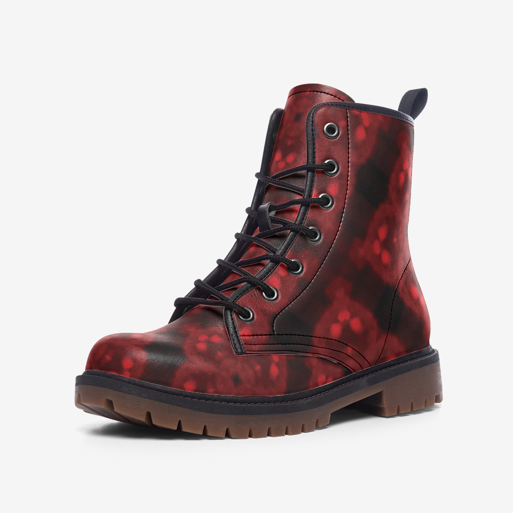 Deep Ruby Casual Leather Lightweight boots MT