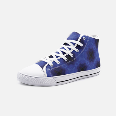 Deep Sea Unisex High Top Canvas Shoes